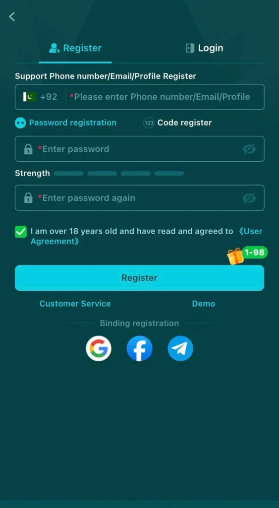 hh98 login