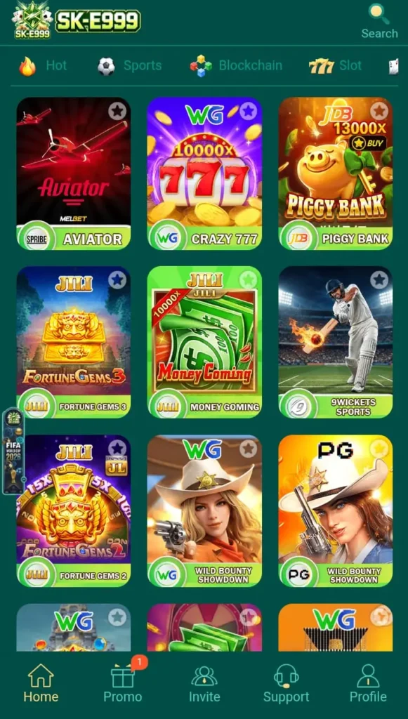 ske999 app games